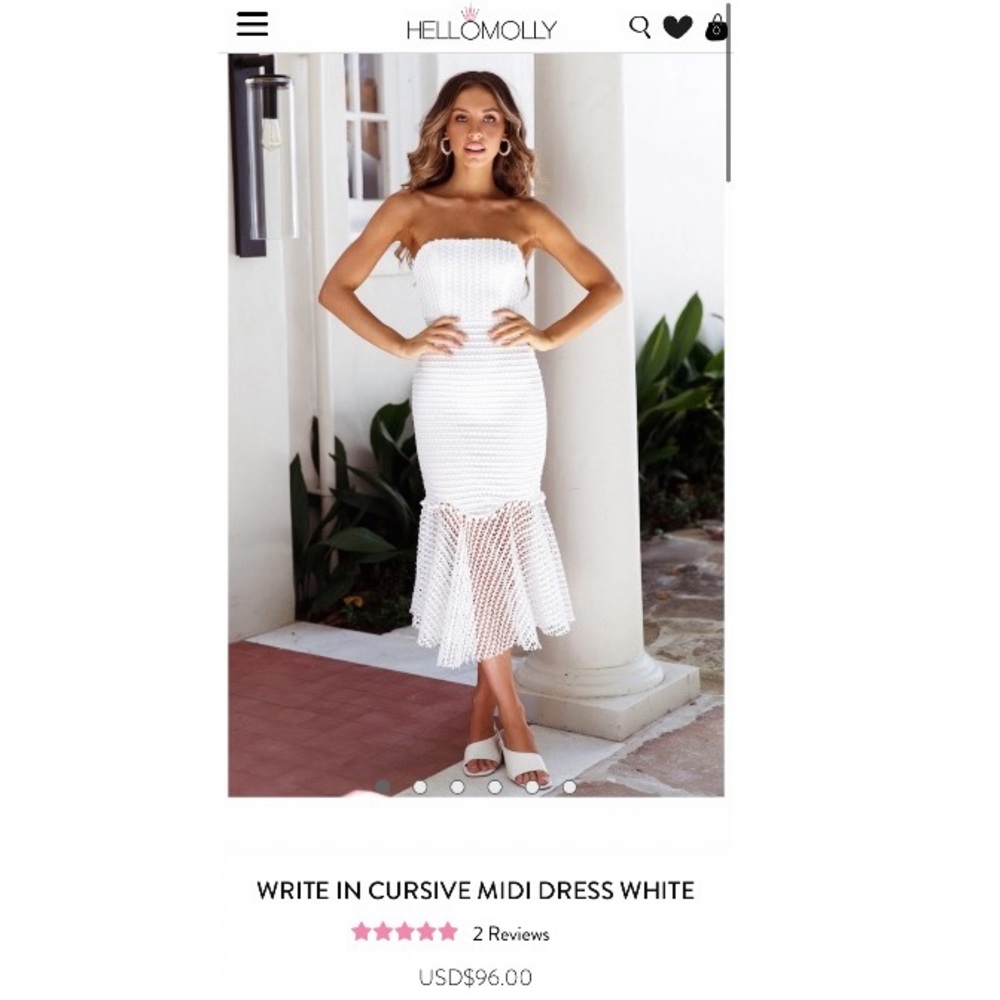 Writing in cursive dress!